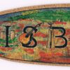 marcador de cortiça em sardinha com letra de lisboa