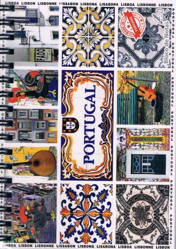 bloco de notas em papel portugal imagens e azulejos