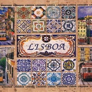 Magnético de Cortiça Imagens de Lisboa