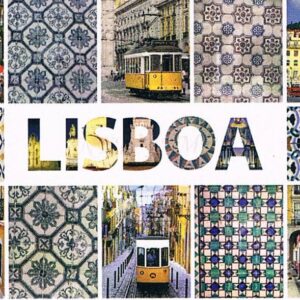 Magnético de Papel Lisboa Imagens