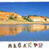 Postal de Papel Algarve Praia da Falésia