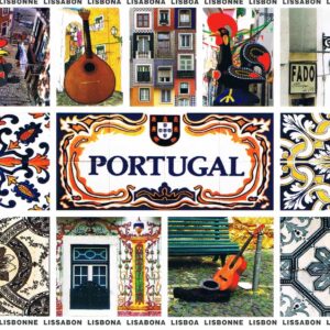 Postal de Papel Imagens de Portugal e Azulejos