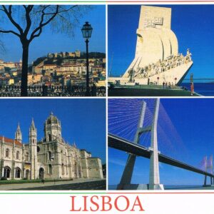 Postal de Papel Imagens de Lisboa