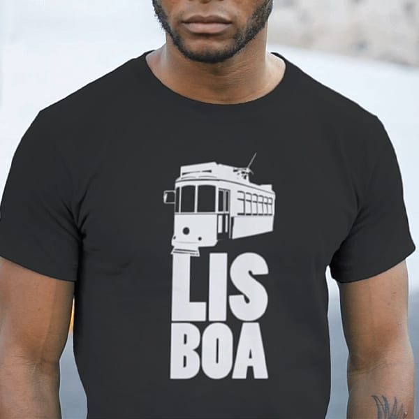 t-shirt temática de Lisboa